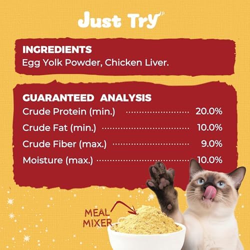 Just Try Freeze Dried Chicken Liver Topper for Cats & Dogs, 4.23 OZ