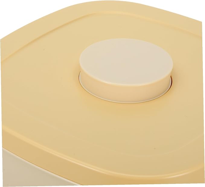 Mobestech Airtight Small Pet Food Storage Container Vacuum Sealed Cat and Dog Food Bin, Small, Yellow