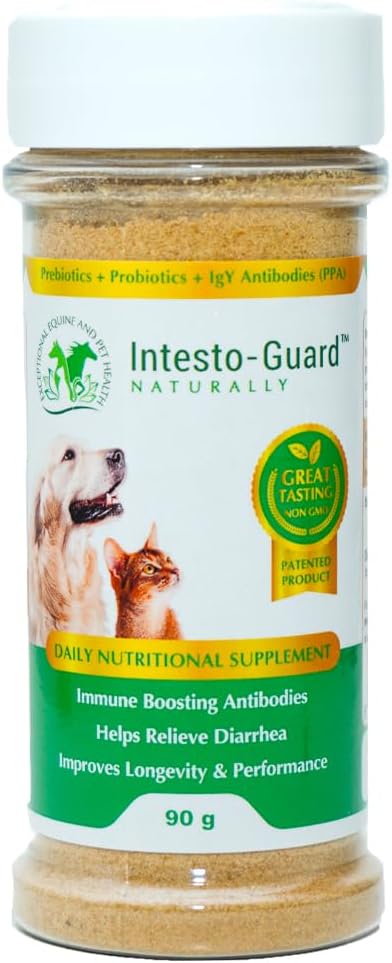 Powder Probiotic for Dogs, Prebiotic for Puppies, No Animal By-Products, 2-Gram Scoop Contains 1.5 Billion, Digestive Health, Gut Support, Immune Boost, Vet-Formulated for Maximum Potency – 90G Bottle