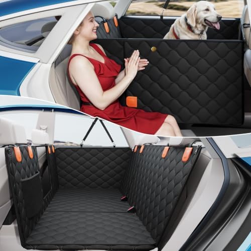 PETICON Convertible Backseat Extender - Hard Bottom Dog Seat Cover