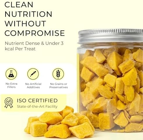 BLACK FOX Freeze-Dried Egg Yolk Treats for Dogs & Cats - 4oz