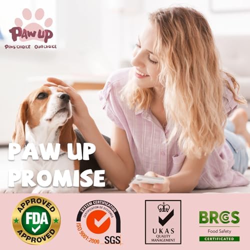 PAWUP Freeze Dried Dog Treats, Goat Milk Yogurt with Strawberry, 2.8 oz