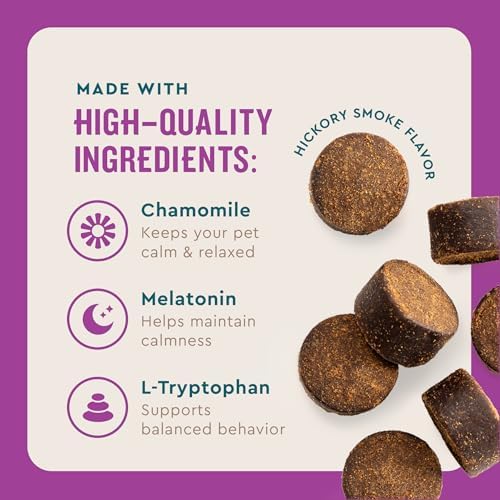 VetIQ Calming Support Chews for Dogs, 120-Pack, 120ct