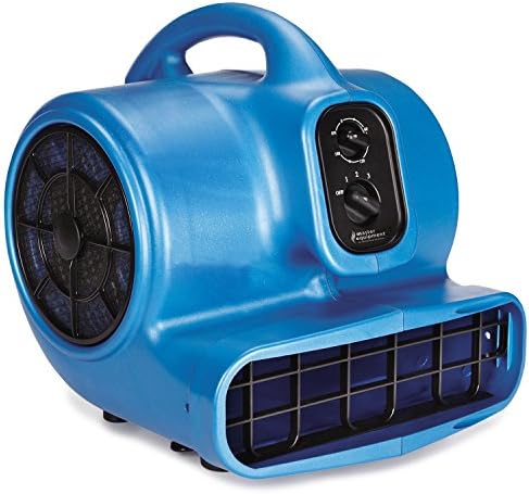 PetEdge Master Equipment Blue Force Air Dryer with Cage – Quiet Pet Fur Dryer Offers 3 Speeds Up to 2,000 CFM, 0.33 HP | Cage, three speeds, up to 2,000 CFM, 0.33 HP