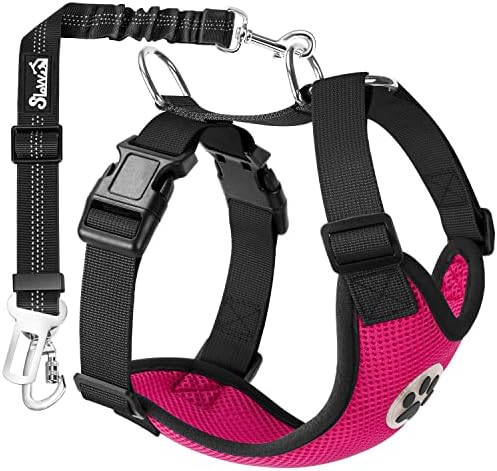 SlowTon Dog Car Seat Belt Harness - FU, M