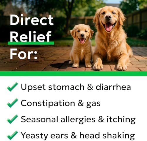 BARK&SPARK Probiotics for Dogs - Digestive Health Supplement Chews