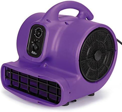 PetEdge Master Equipment Blue Force Air Dryer with Cage – Quiet Pet Fur Dryer Offers 3 Speeds Up to 2,000 CFM, 0.33 HP