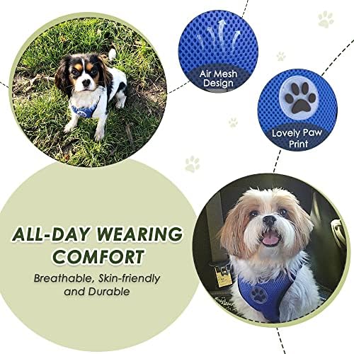 SlowTon Dog Car Seat Belt Harness - BL, S
