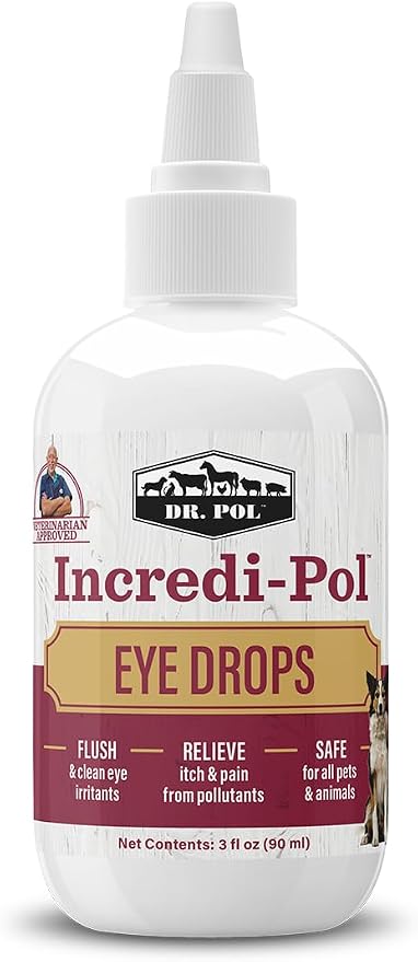 Dr. Pol Incredi-Pol Eye Drops for Dogs & Cats, 3 fl oz
