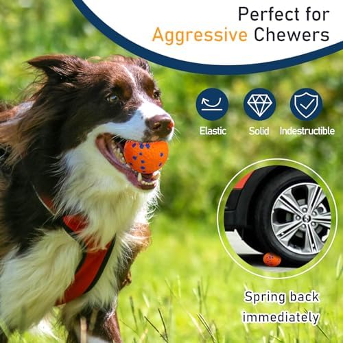 6-Pack Dog Tennis Balls, ETPU Floating Fetch, 2.75in