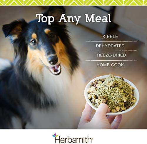 Herbsmith Bone Broth Kibble Seasoning - Freeze Dried Meat + Bone Broth Powder for Dogs - Chicken - 3.5 oz