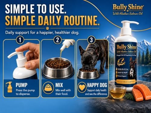 Wild Alaskan Salmon Oil for Dogs, 8.45 fl oz (250 ml) – Omega-3 Fish Oil with EPA & DHA for Skin & Coat, Shedding, Joint & Hip Support, Immune Support, Easy Daily Pump