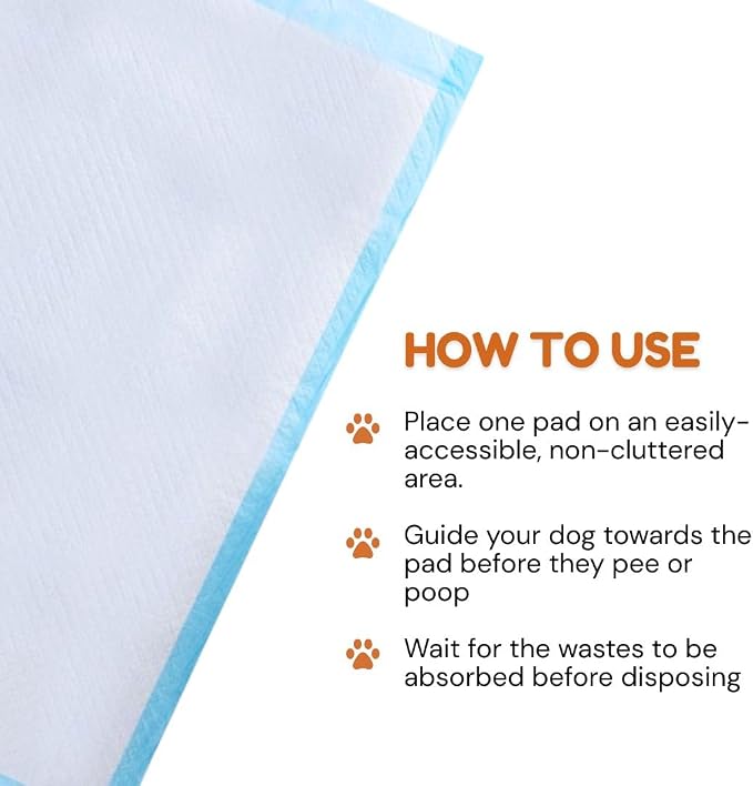 UltraCare Superabsorbent Leak Proof Odor Free Pet Friendly Puppy Pads, Best Potty-Training Disposable Pads, Gentle on Paws Pads XXL 100 XX Large 30x36 100 Count