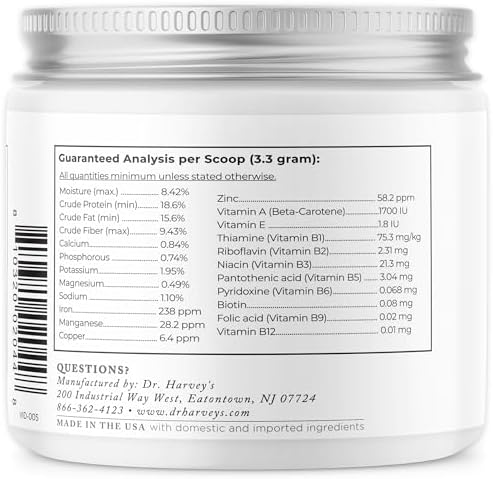 Dr. Harvey's Herbal Multi-Vitamin and Mineral Supplement for Dogs (7 Ounces)