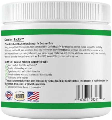 NWC Naturals Comfort Factor Joint and Seasonal Itching Support