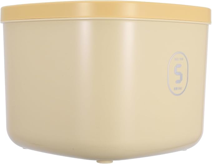 Small Vacuum Sealed Dog Food Container with Airtight Lid Yellow Plastic Pet Food Storage, Small, Yellow