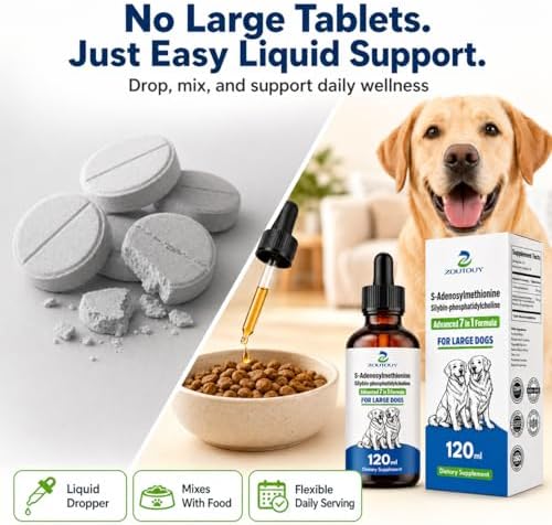Same for Dogs Liquid with Silybin, Milk Thistle, Dog Liver Supplement, 30ml
