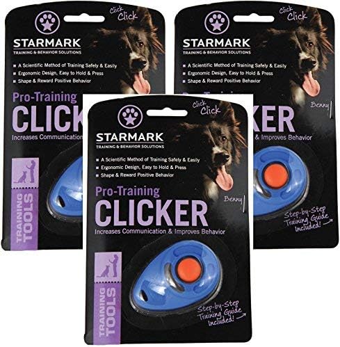 Starmark Pro Training Clicker, Pack of 3