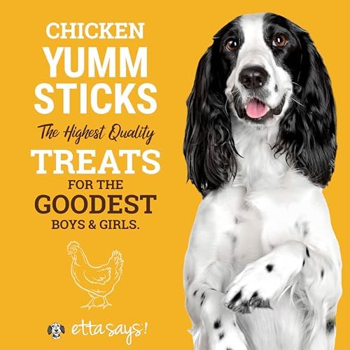 Etta Says! Yumm Sticks Chicken Jerky Dog Treats - 24ct