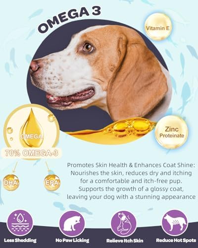 NATURE TARGET Probiotics for Dogs, Salmon-Flavored - 120 Counts