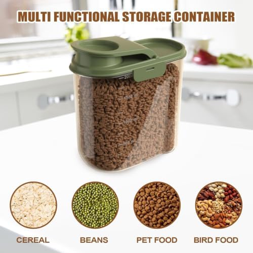 Pet Food Container 2L Airtight Anti-Moisture Dust-Proof