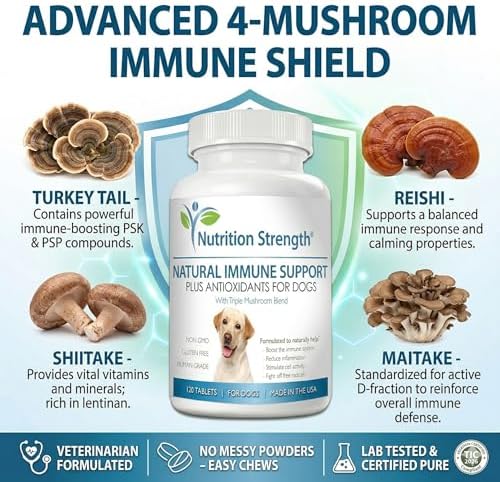 Immune Support for Dogs 120 Chewable Tablets