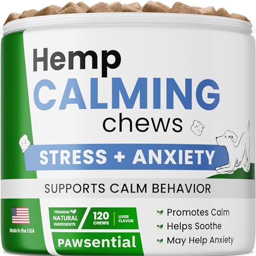 Advanced Dog Calming Chews, Melatonin, Valerian