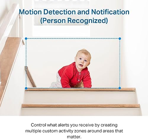Tapo 2K Pan Tilt Security Camera for Baby Monitor, Dog Camera,C211(2-Pack)