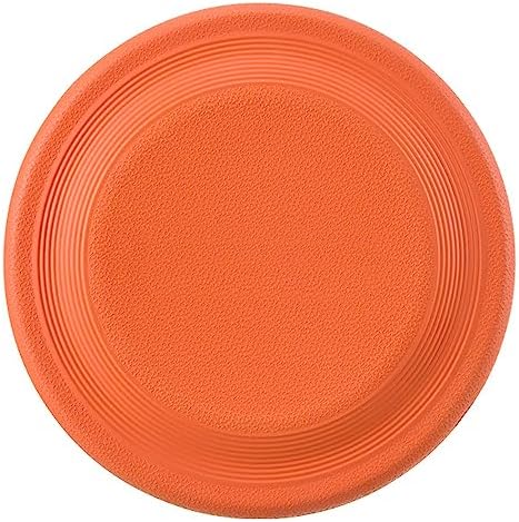 XIGOU Dog Flying Disc - Durable Rubber Flying Disc Dog Toy - 9.25" Indestructible Rubber Dog Flying Discs Flyer Dog Toys - Puncture Resistant & Bite Resistant Extremely - for Medium Large Dogs