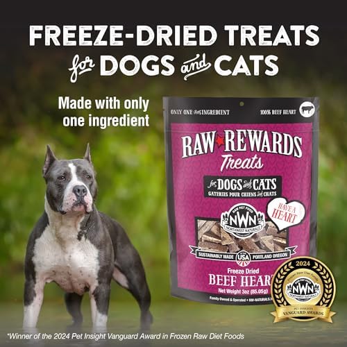 Northwest Naturals Raw Rewards Freeze-Dried Beef Heart Treats - 3oz