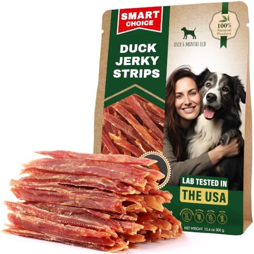 Beloved Pets Duck Jerky Strips Dog Treats - Human Grade, 10.6oz