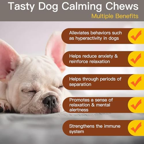 Advanced Calming Chews for Dogs, Chicken, 240-Pack, 240 Count