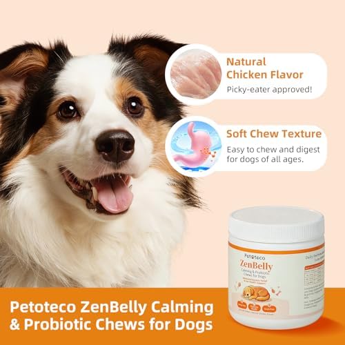 ZenBelly Calming Chews for Dogs, Hemp, Chicken