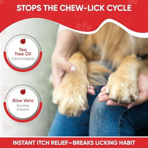 Warren London Deep Cleaning Paw Soak & Spray Combo | Soothes Itchy Paws with Seaweed, Tea Tree Oil & Aloe Vera | Anti-Lick Treatment | 12 Tablets + Deep Clean Paw Spray | Groomer-Approved Relief