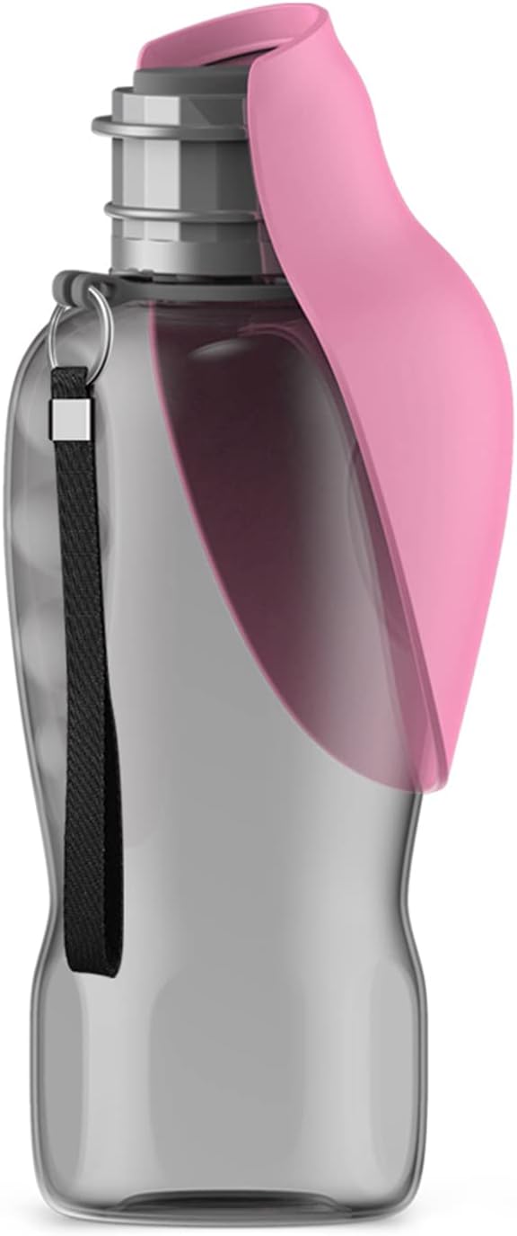 Kalimdor Dog Water Bottle, 27oz, Pink