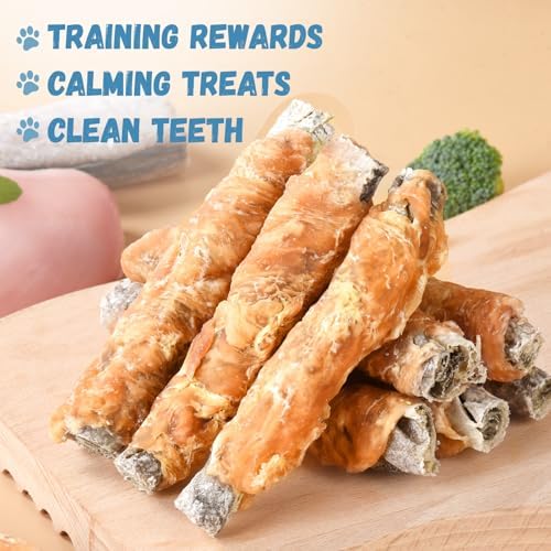 Pawmate Dog Treats Chicken Wrapped Cod Fish Skin Sticks 10.6 oz