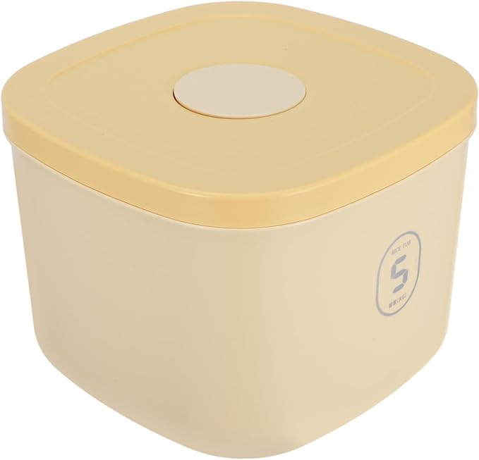 Vacuum Sealed Dog Food Container and Cat Food Holder, Small, Yellow
