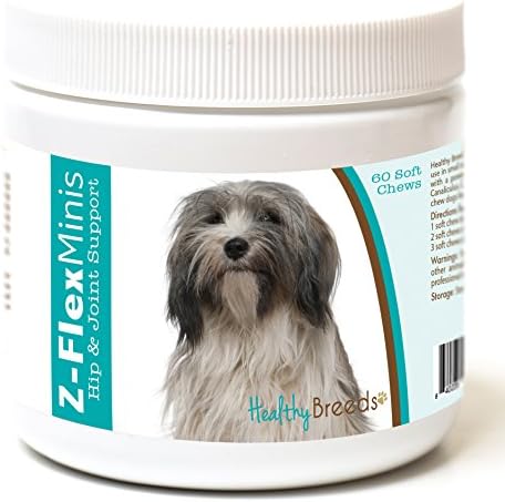 Healthy Breeds Tibetan Terrier Z-Flex Minis Hip and Joint Support Soft Chews 60 Count