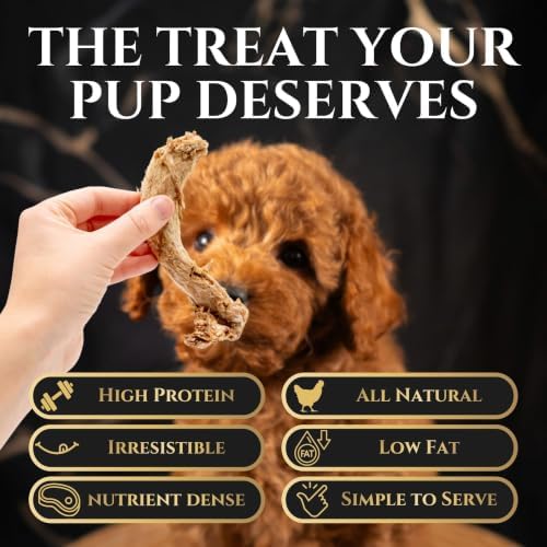 Freeze Dried Chicken Necks Dog Treats, Natural Chicken Training Treats