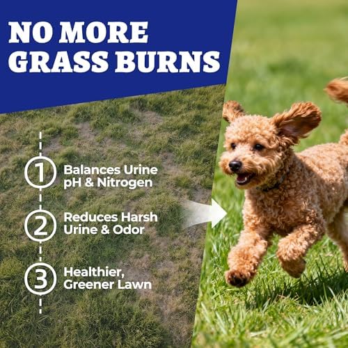 Wellix Grass Savers for Dogs Urine, Green Lawn Chews for Dog, 9.17 oz