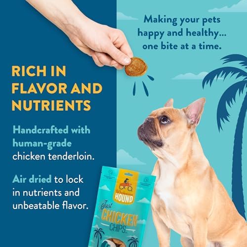 Chicken Chips Dog Treats, Single Ingredient, 8oz