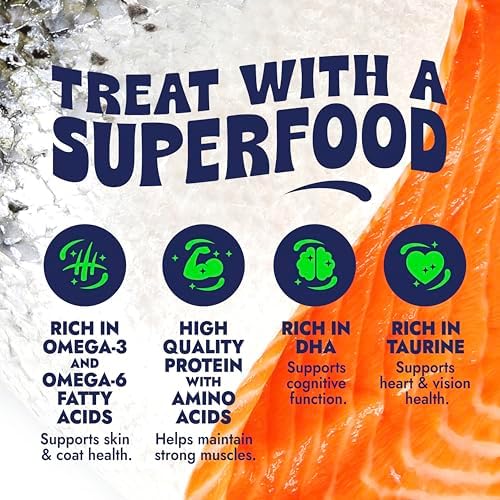 Finfare Freeze Dried Salmon Meal Topper for Dogs, 9oz Crumbles