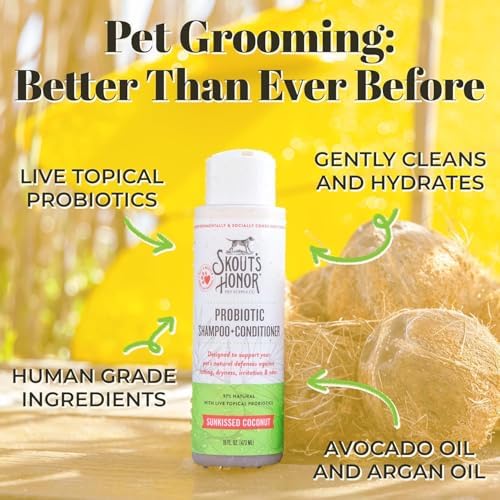 SKOUT'S HONOR Probiotic Grooming Essentials Bundle - Sunkissed Coconut