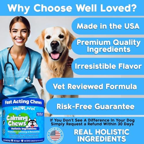 Well Loved Calming Chews for Dogs
