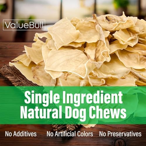 ValueBull USA Beef Collagen Chips Dog Chews, 100 Count