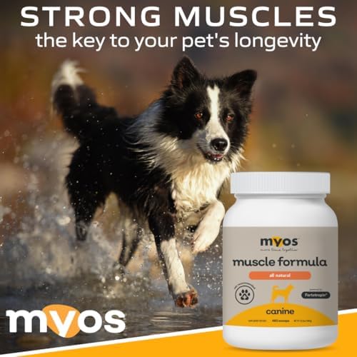 MYOS Canine Muscle Formula - All-Natural Dog Muscle Builder - 1440g