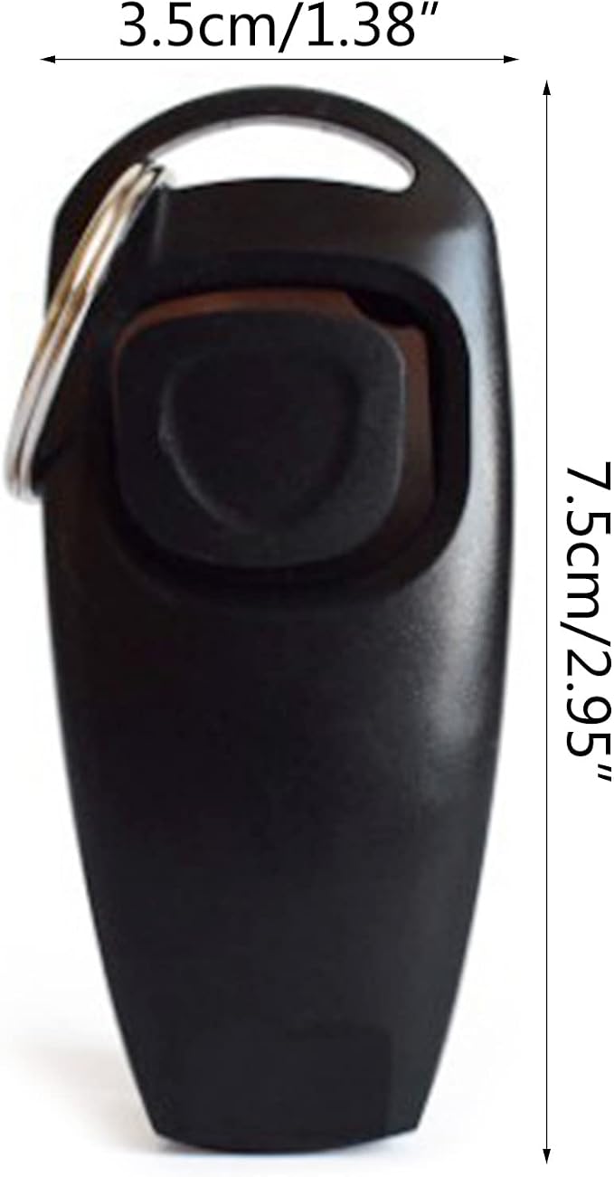 Pet Training with Keyring Dog Training Clickers Combo Perfect for Behavioral Training