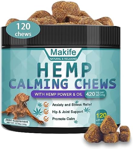 Hemp Calming Chews for Dogs, Chicken