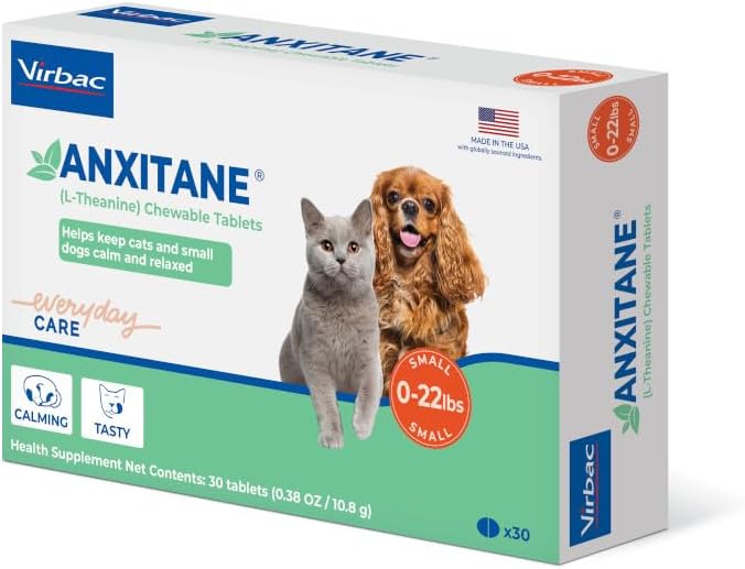 ANXITANE (L-Theanine) Chewable Tablet Small Dog/Cat < 22lbs