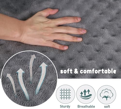 48x30 Inch Dog Crate Bed Memory Foam Large Kennel Pads for Dog Cages